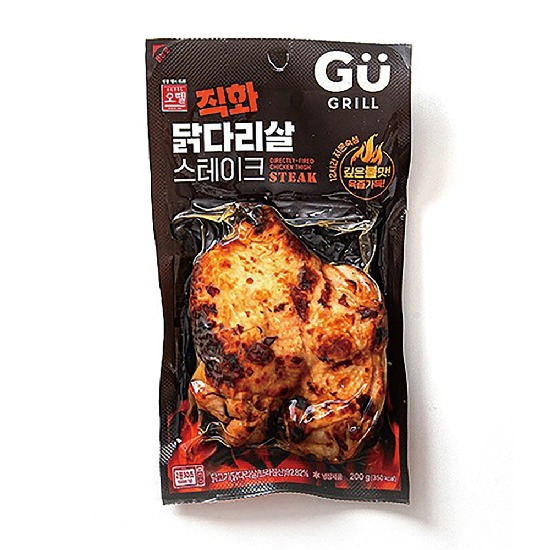 (기)(단)오떼 규그릴 순살 직화 닭다리살 스테이크 200g 8팩