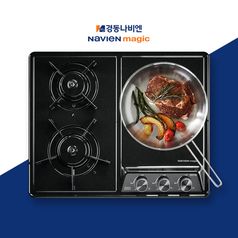 경동 매립형 가스쿡탑 3구 GRB-7003