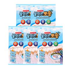 (5개)습기가 보인다 물먹는뽀송 (습기제거제) 200g 1개입 (일반형)