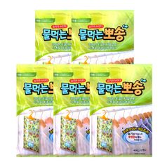 (5개)습기가 보인다 물먹는뽀송 (습기제거제) 400g 1개입 (대형)