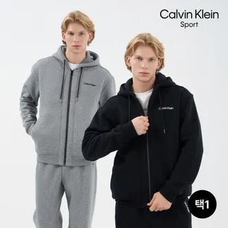 CK스포츠 26FW 남성 후드집업 셋업 2종