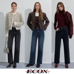 에콕스 여성 이중직 기모데님팬츠 3종구매 후 3천원 적립