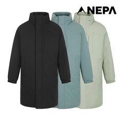 네파 공용 에어그램 써모 롱 다운자켓 7IF2062