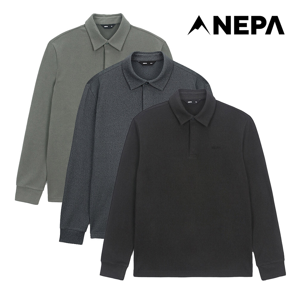 NEPA(주) 네파 남성 리사이클 기모 폴로티셔츠 7K<b>75269</b>