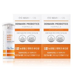 뉴로랩스 덴마크 유산균 60캡슐, 2개